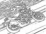 Coloring Pages Motorcycles Motorcycle Filminspector Holiday Downloadable sketch template