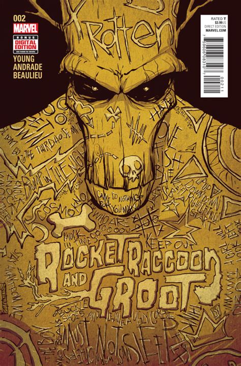 rocket raccoon and groot 2 issue