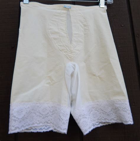 vintage playtex i can t believe it s a girdle ivory long leg panty