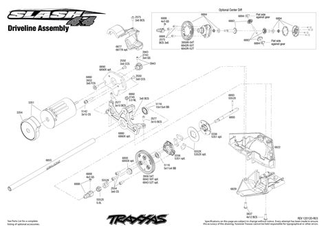 traxxas slash wd parts diagram