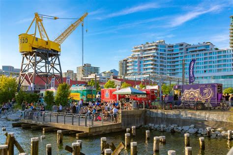 north vancouvers shipyards night market listed