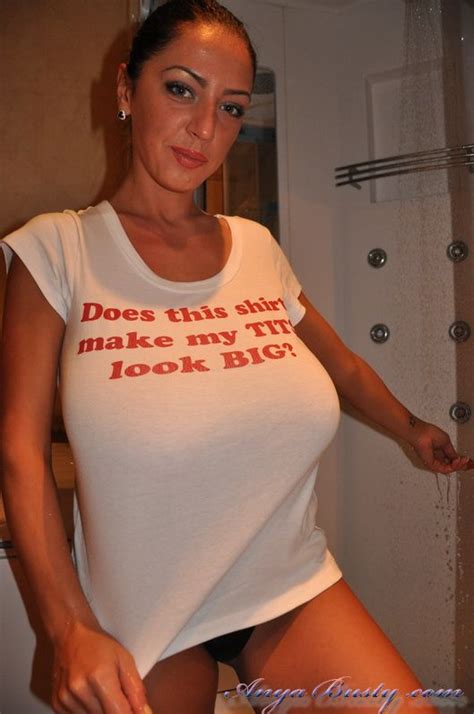 huge natural boobs busty anya wet t shirt pictorial bnc