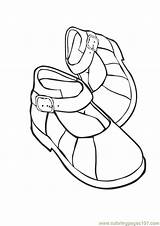 Shoes Coloring Pages Printable Sneaker Color Gif Coloringpages101 Entertainment Comments sketch template