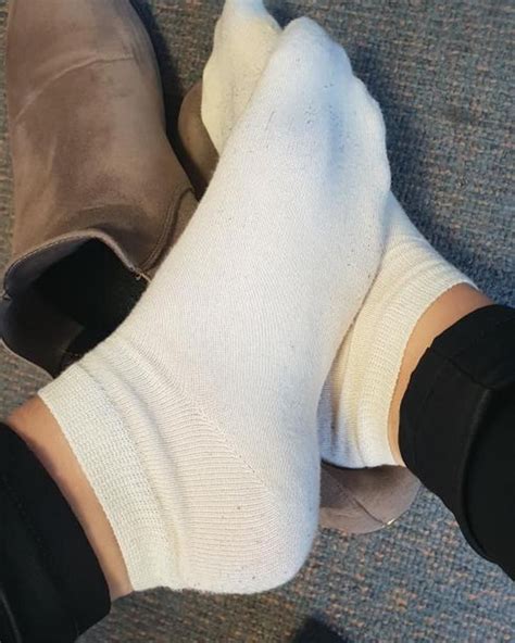 super cute white ankle socks from isabel gcc follow her