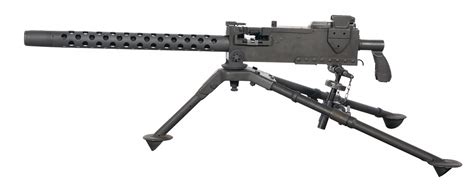 exceptional ma full automatic ramo manufactured medium machine gun  tripod pintle