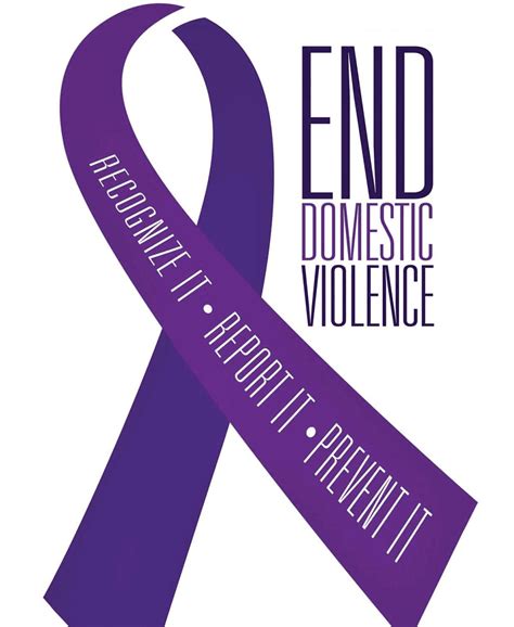 From The Editor It’s National Domestic Violence Awareness Month