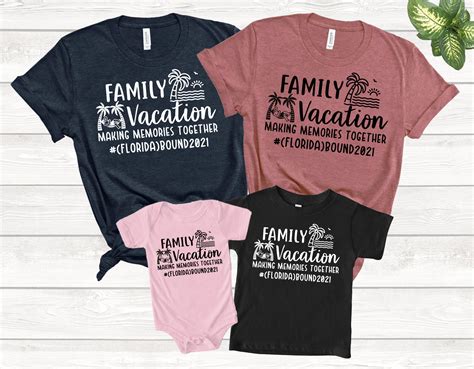 family vacation shirtsfunny travel shirtscustom beach etsy