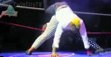 Jamaican Wrestling Sex In The Ring Taking Daggering