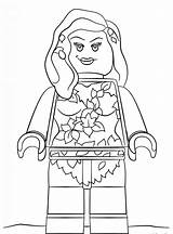 Coloring Pages Lego Ivy Poison Batman Movie Girls Printable Print Color Leaf Vector Drawing Kids Getdrawings Colorings Getcolorings Super Vines sketch template