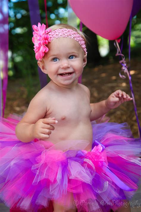 pamela bevelhymer photography st birthday baby girl