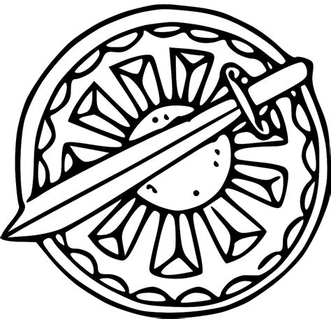 viking shield coloring pages printable coloring pages