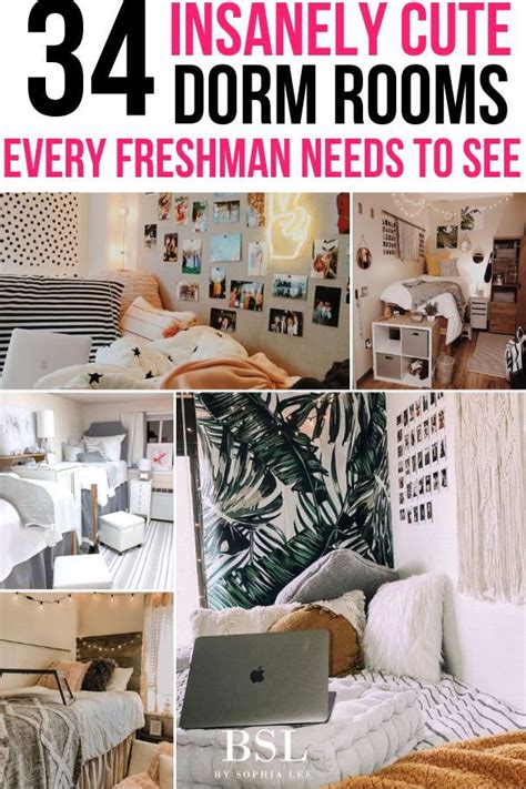 39 Cute Dorm Rooms Were Obsessing Over Right Now Dorm Room Dorm
