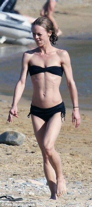 vanessa paradis wears strapless bikini as she enjoys
