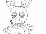 Fnaf Nights Springtrap Coloring Pages Five Freddys Printable Bonnie Colouring Color Info Freddy Print Night Chica Getcolorings Book Mangle Kids sketch template