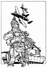 Ops Warfare Kolorowanki Coloringhome Popular sketch template