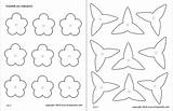 Lei Flower Printable Flowers Templates Craft Template Firstpalette Coloring Crafts A4 Step sketch template