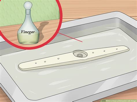 dishwasher photo  guides dishwasher clogged baking soda vinegar