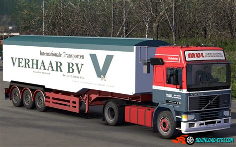 skin pack mul europa transport  verhaar bv   volvo   trailer ets mods
