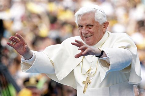 pope emeritus benedict xvi sees church threatened  pseudo humanism