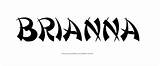 Tattoo Name Brianna Avianna Designs sketch template