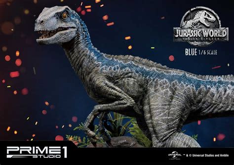 Jurassic World Fallen Kingdom Blue 1 6 Scale Statue