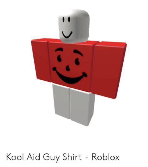 kool aid guy shirt roblox kool aid meme on meme