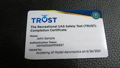 usa drone registration id card trust certificate plastic identity card persona ebay