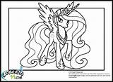 Celestia Coloring Princess Little Pony Pages Luna Colouring Print Drawing Coloring99 Printable Ponies Choose Board Library Belle Kids Popular Colors sketch template