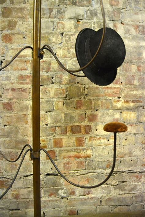 Edwardian Brass Hat Stand 467192 Uk