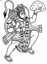 Coloring Hindu Pages Getdrawings Gods Book sketch template