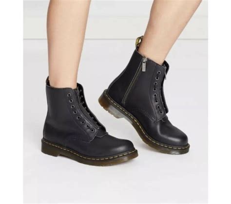dr martens womens  pascal front zip boot fashion clothing shoes accessories