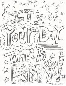 birthday  coloring coloring pages png  file