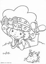 Coloring Strawberry Shortcake Pages Princess Popular sketch template