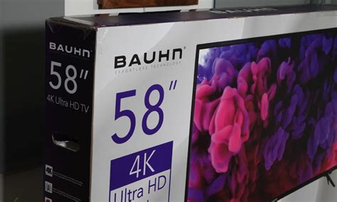 aldi special buy tv review bauhn    ultra hd tv eftm