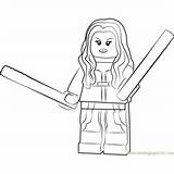 Lego Coloring Pages Mockingbird Hawkeye Coloringpages101 sketch template