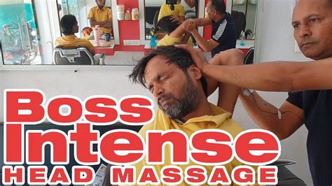 Asmr The Boss Intense Head Massage Youtube