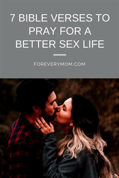 7 bible verses to pray for a better sex life