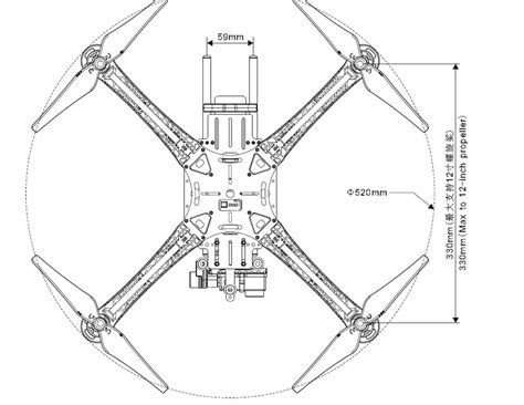 quadcopter frame kit  fiber glass central plate kingkong
