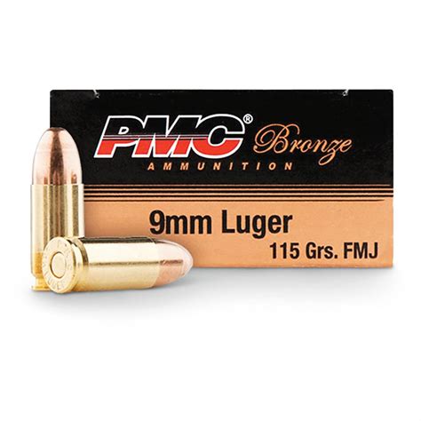 pmc bronze battle pack mm fmj  grain  rounds  mm ammo  sportsmans guide