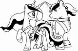 Coloring Cadence Little Pages Pony Princess Armor Wedding Luna Mlp Shining Candace Cadance Color Print Insider Getcolorings Popular Printable Library sketch template