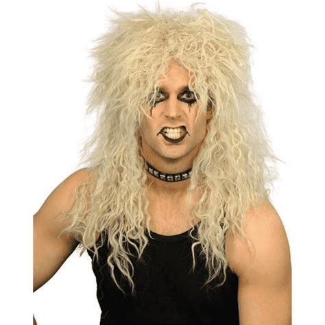 Buy Hard Rocker Blonde Adult Wig Fun Party Supplies