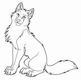 Wolf Template Outline Templates Animal sketch template