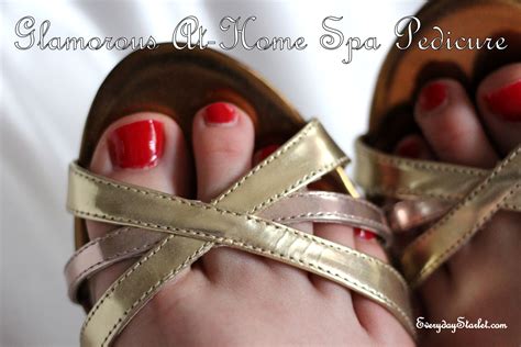 glamorous inexpensive  home spa pedicure everyday starlet