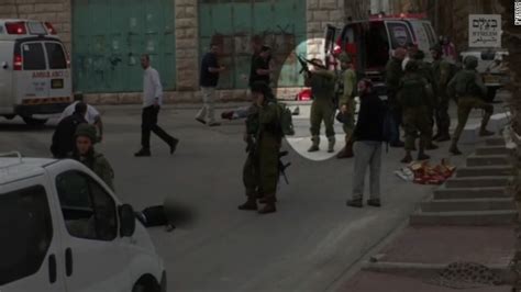 Video Shows Israeli Soldier Shooting Attack Suspect Cnn