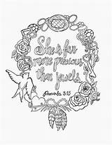 8x10 Bible Adult Proverbs Bmg sketch template
