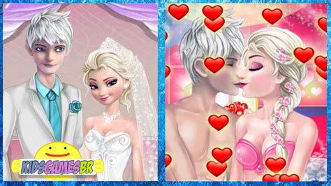 ღ Princess Elsa And Jack Wedding Night Disney Frozen