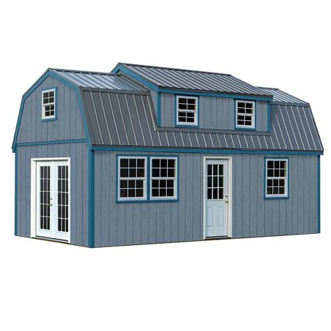 lakewood  ft   ft wood storage shed kit  floor lwood