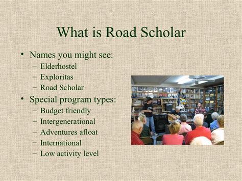 road scholar