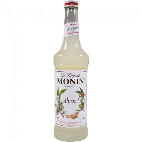monin almond syrup cuppers coffee tea