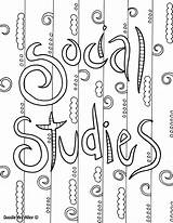 Binder Subjects Colouring Alley Caratulas Portadas Cuadernos Mediafire Kumpulan Classroomdoodles Klabunde Susan Portada Sociales Estudios sketch template